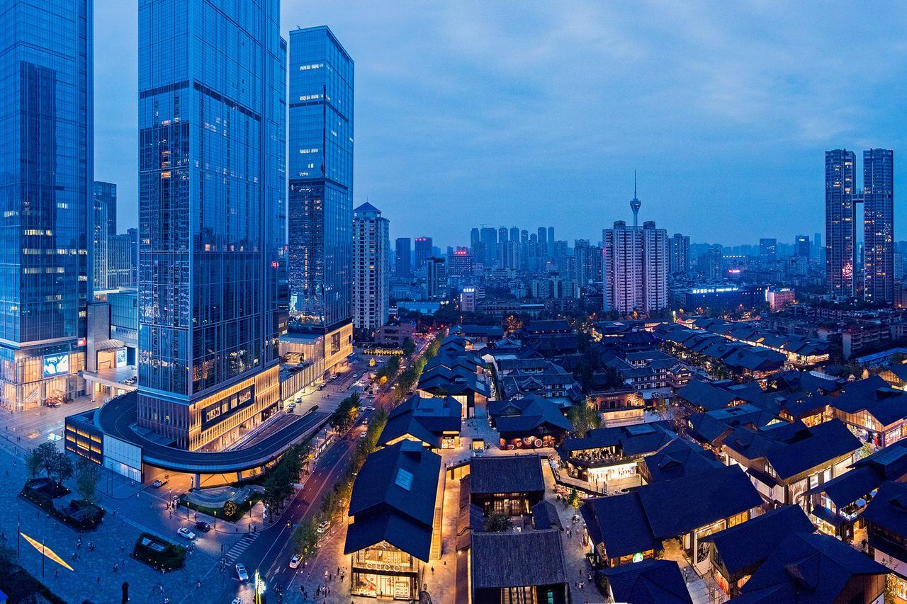 Chengdu Cloud Service Apartment Chunxi Taikoo Branch ภายนอก รูปภาพ