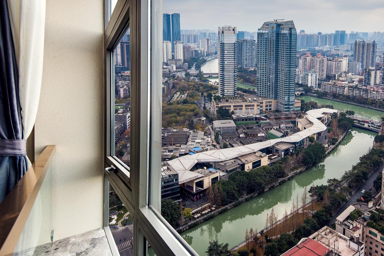 Chengdu Cloud Service Apartment Chunxi Taikoo Branch ภายนอก รูปภาพ