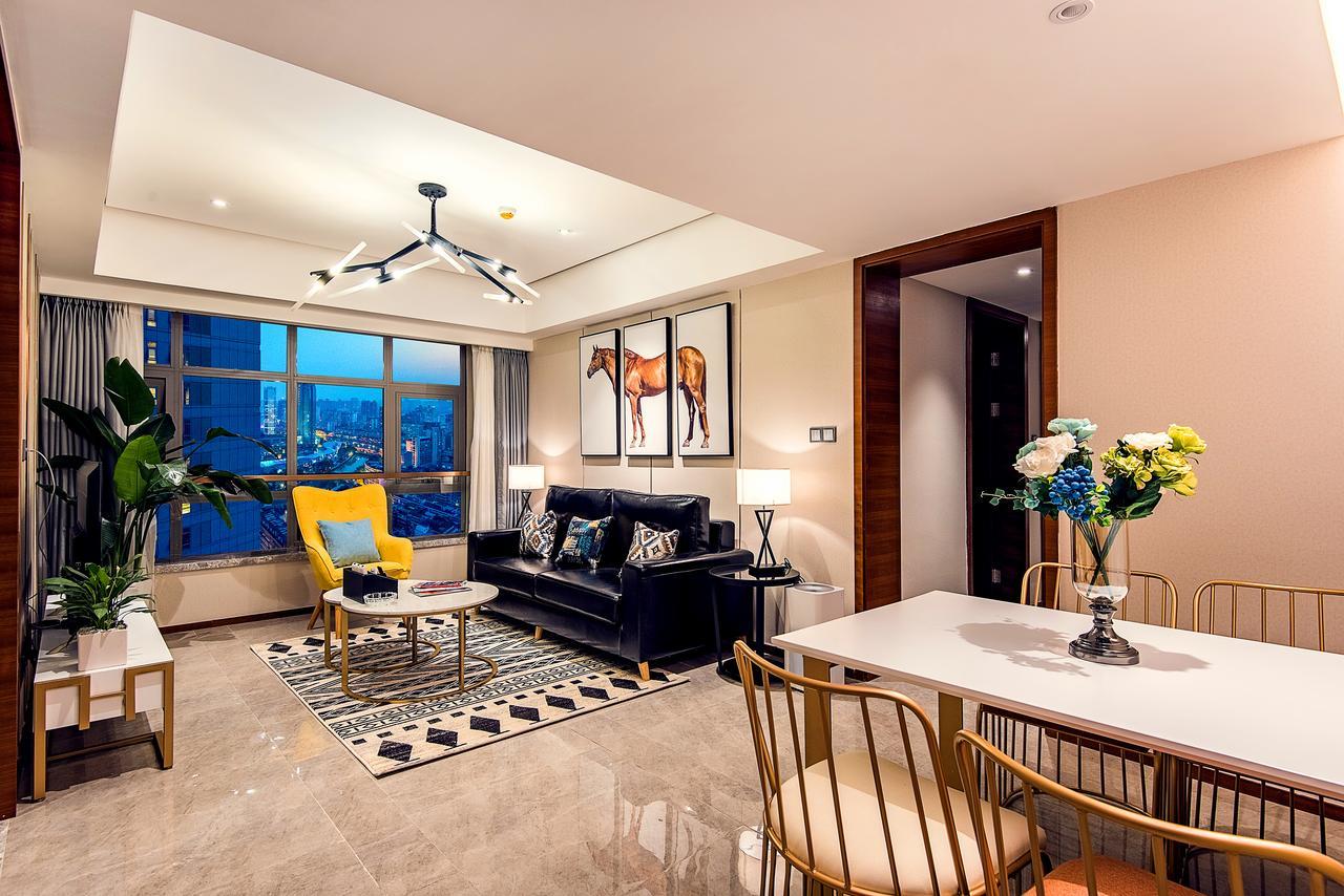 Chengdu Cloud Service Apartment Chunxi Taikoo Branch ภายนอก รูปภาพ