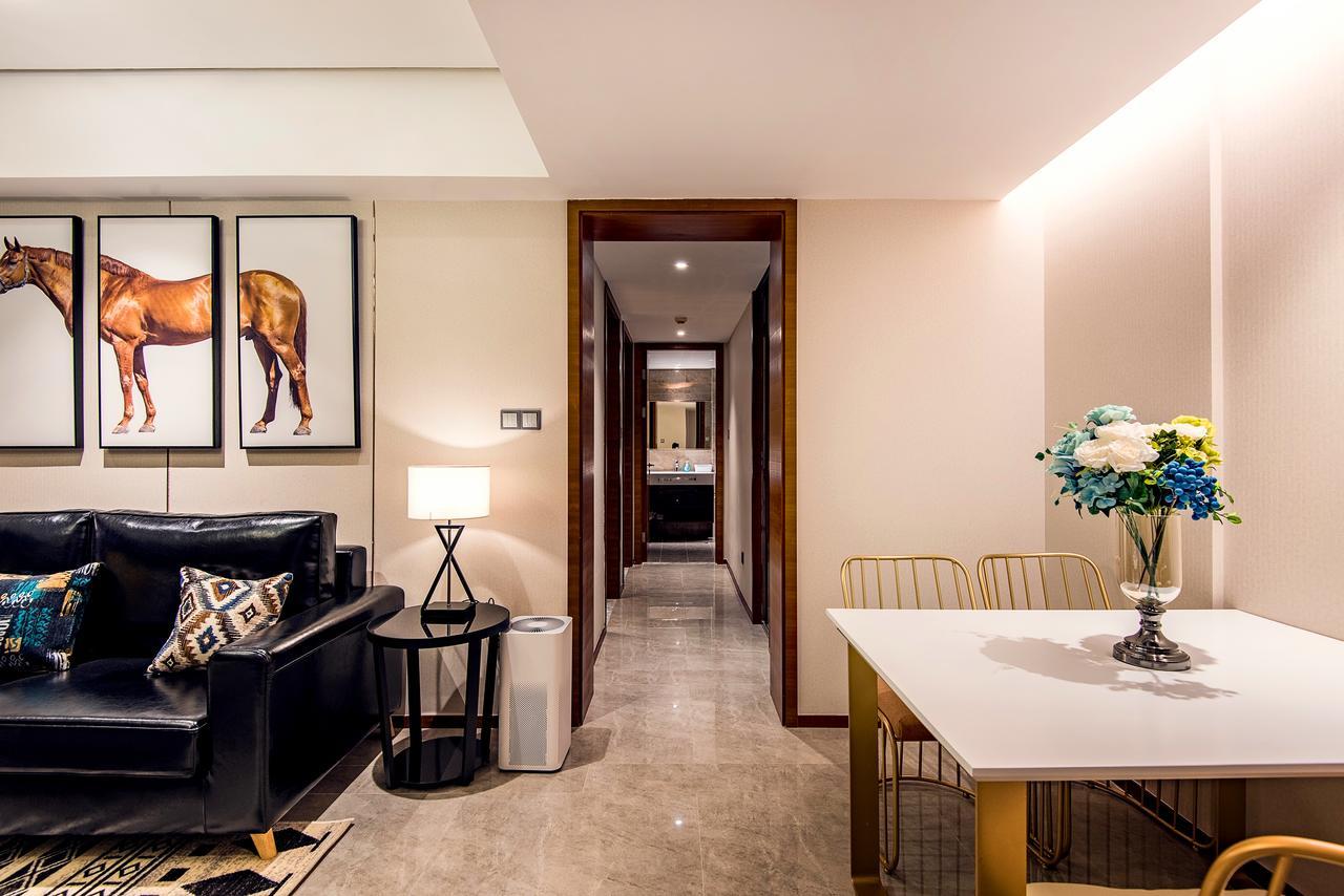 Chengdu Cloud Service Apartment Chunxi Taikoo Branch ภายนอก รูปภาพ
