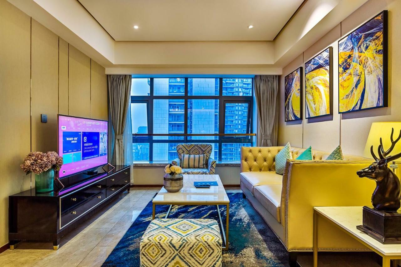 Chengdu Cloud Service Apartment Chunxi Taikoo Branch ภายนอก รูปภาพ