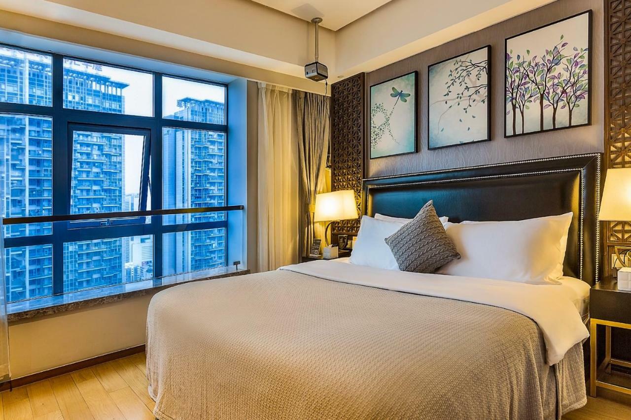 Chengdu Cloud Service Apartment Chunxi Taikoo Branch ภายนอก รูปภาพ