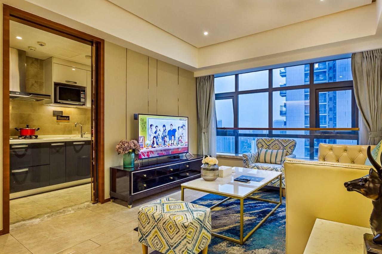 Chengdu Cloud Service Apartment Chunxi Taikoo Branch ภายนอก รูปภาพ